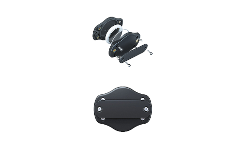 AirTag apsauginė dėklas su pėdų atspaudų dizainu, universalus tvirtinimas prie šunų apykaklių, su apsauginiu varžtu.