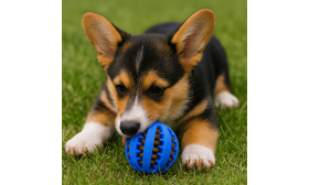 Interaktyvus Kramtomas Žaislas Šunims su Maisto Dozatoriumi